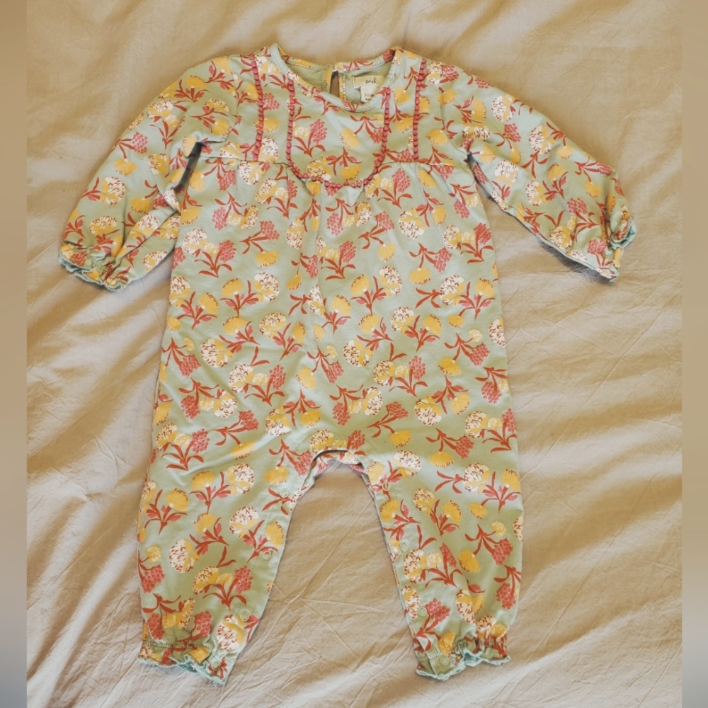 Floral Kids One Piece - Multicolor